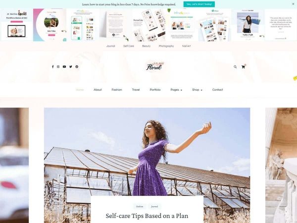 Blossom Floral Pro WordPress Theme