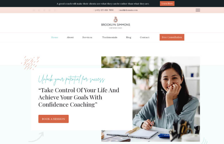 Coachpress- Confidence Coach template