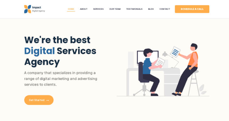 Digital Agency - Rara Business Theme