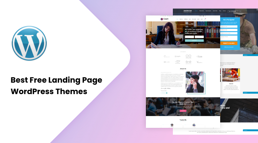 Free Landing Page WordPress Themes