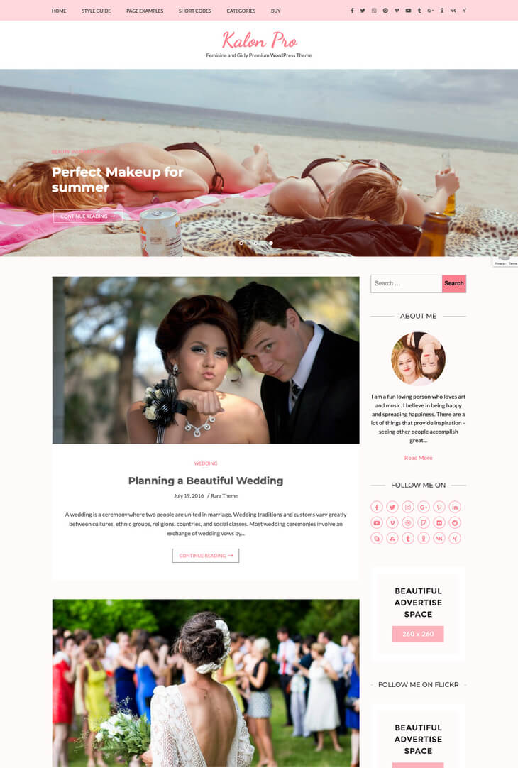 Kalon Pro WordPress Theme