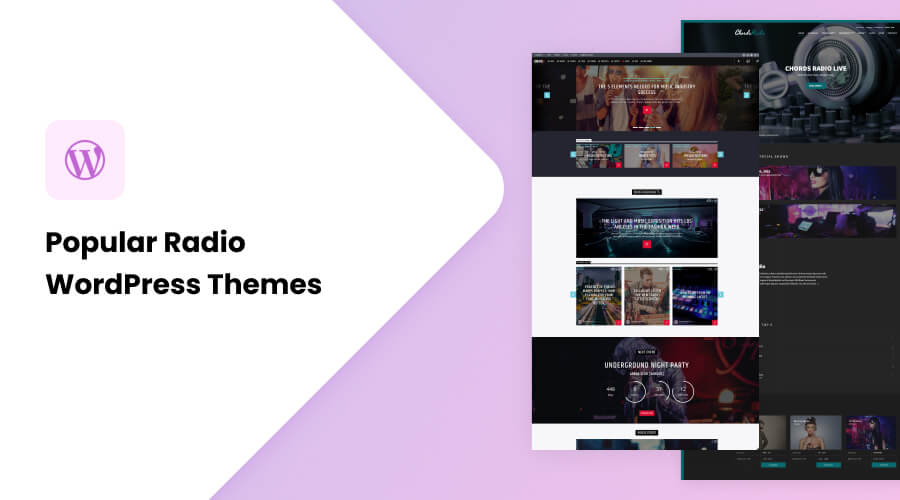 Popular Radio WordPress Themes