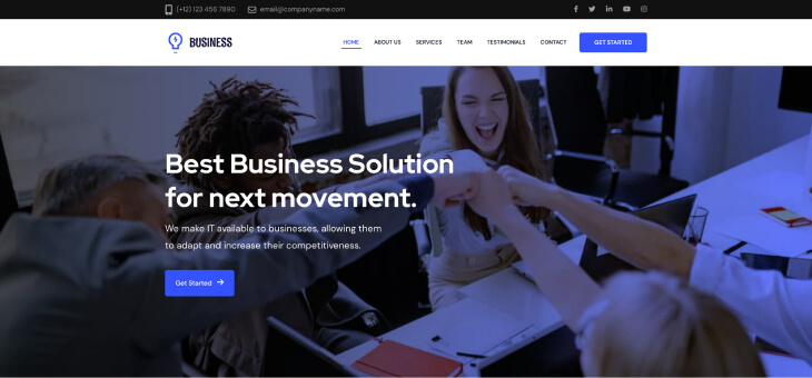 Rara Business Pro - Creative Business template