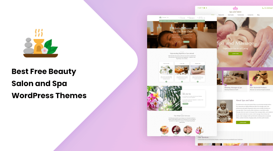 Best Free Beauty Salon and Spa WordPress Themes