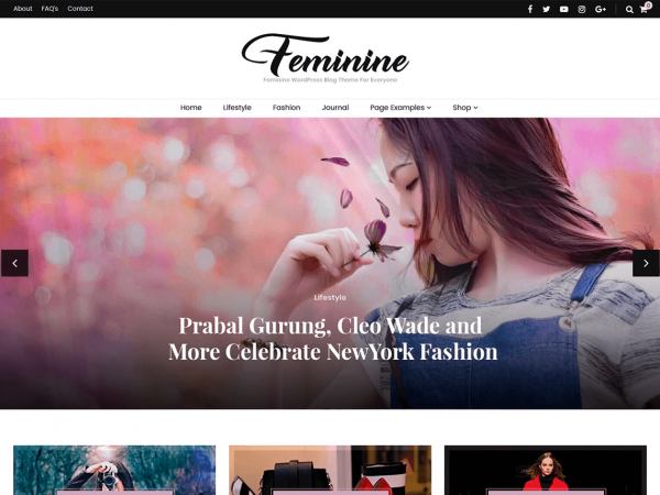 Best Feminine WordPress Theme for Lifestyle Blog