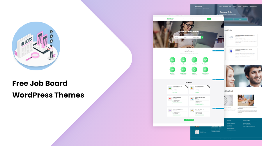 free job board wordpress theme