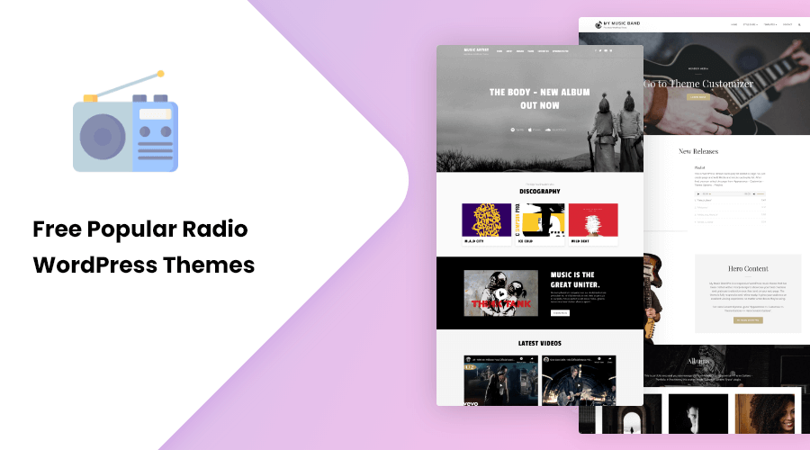 Free Popular Radio WordPress Themes