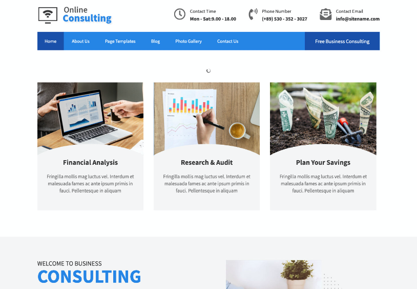 Online Consulting