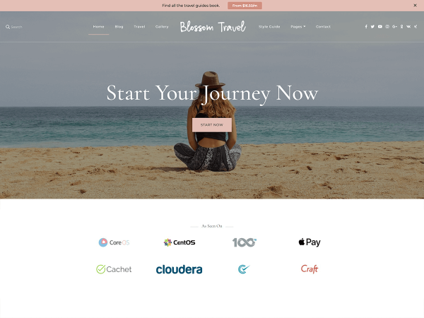 Blossom Travel WordPress Theme