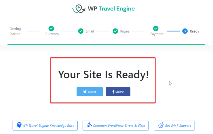 Setup WP Travel Engine