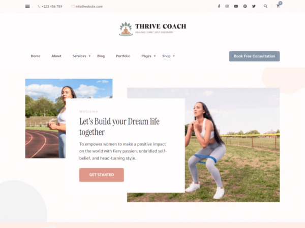 Thrive Coach Theme