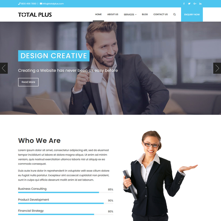 Total Plus WordPress Theme